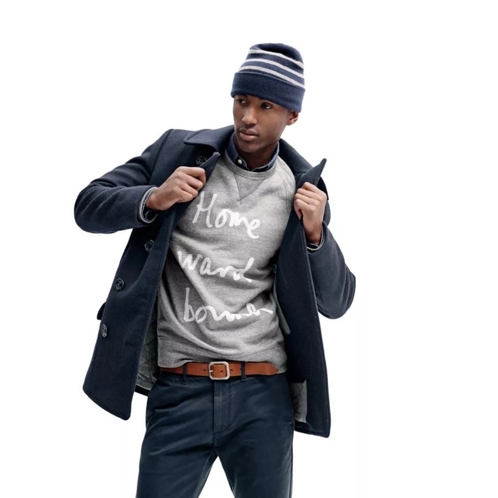 HUGO GUINNESS for J CREW ‘Homeward Bound’ Graphic Sweatshirt XL